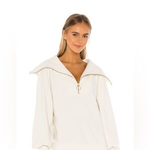 Varley Vine Sweatshirt in ivory